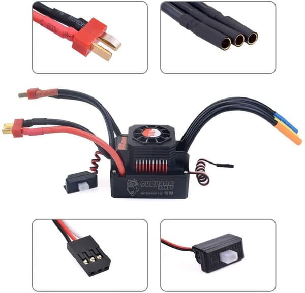 Surpass Hobby Combo 150A ESC m / 4076 2250KV BL WP