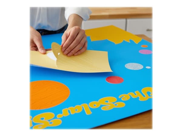 Cricut Smart Paper - tarramateriaali - 10 arkkia - pastellihappo, pastelliminttu, pastellipuutersininen, pastellilehti, pastellivoi - 210 g/m²