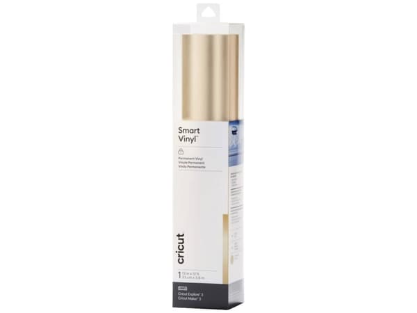 Cricut Smart Vinyl - Hantverksmaterial - 33 cm x 3.6 m - champagne - permanent - vinyl