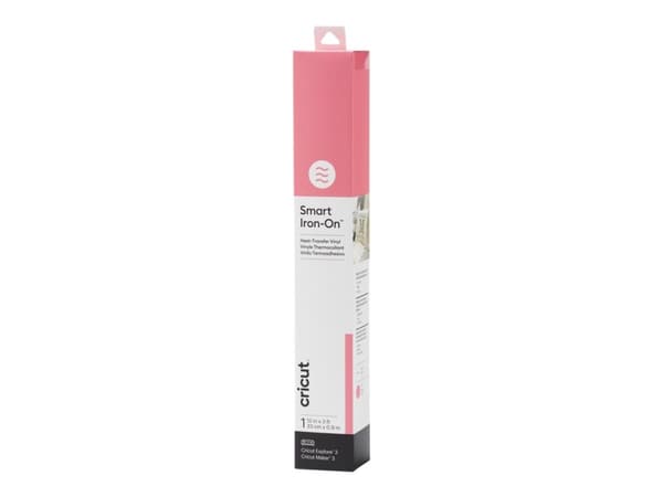 Cricut Smart Iron-On - Hantverksmaterial - 33 x 90 cm - rosa - vinyl