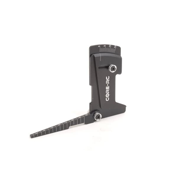 Core-RC Legering Camber-Ride højdemålere - sort