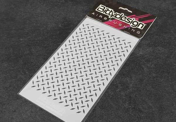 Bittydesign Stencil - diamantplade