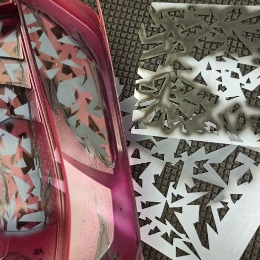 Bittydesign Stencil - Camo Artic