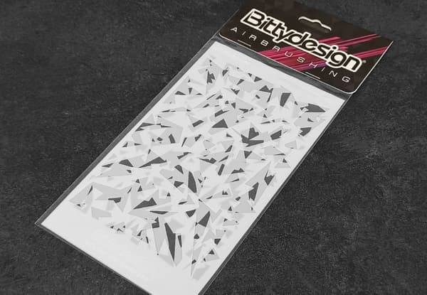 Bittydesign Stencil - Camo Artic