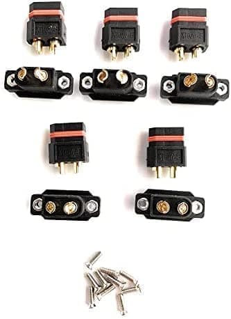 5 delar XT60E-1 Plugg Hane Högkvalitativa för RC Lipo Modell Batterier -  Tillbehör till Fjärrstyrda Leksaker Kontakter