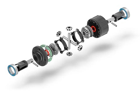 XR-365100 XB4 Aktiv Differential foran / bag sæt