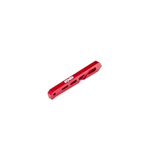 ARA320566 Rear Center Alu Chassis Brace 87mm Red