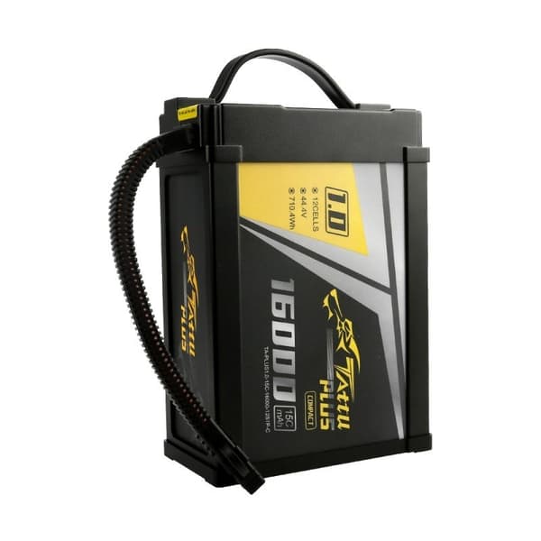12s 16000mAh - 15C - Gens Ace Tattu Plus XT90-S