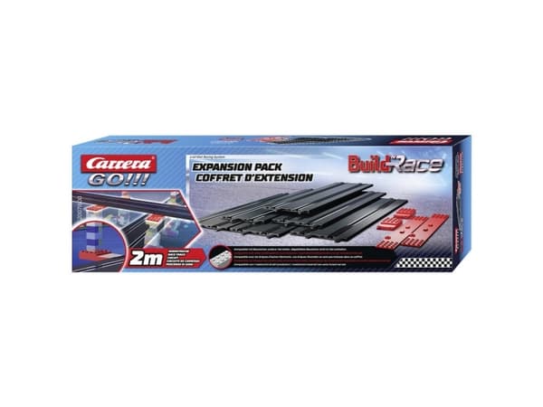 Aloitussarja 1:43 Carrera GO!!!! Build n race - Expansion Pack - Laajennuspaketti