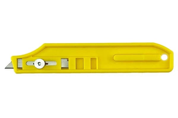 Flat yellow handle Lt.Dty kniv
