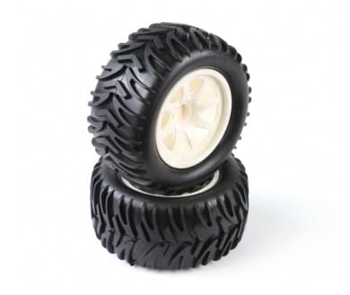 VTEC 1/10 pre-glued tire (2pcs) - S10 MT