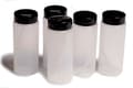 Miniatyrbilde 2 av 2: Plastic bottle w/flat cap 80cc 5pcs #31