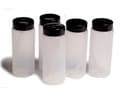 Miniatyrbilde 1 av 2: Plastic bottle w/flat cap 80cc 5pcs #31