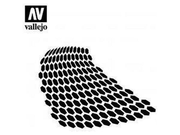 Vallejo Vallejo: Stencils - Distorted Honeycomb