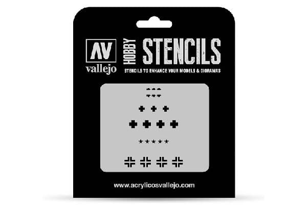 Vallejo Vallejo: Stencils - Assorted German WWII Tank Mark