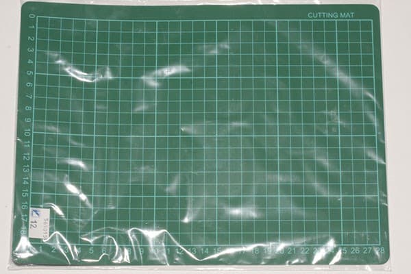 Skæreplade A4 22x30cm 3mm grøn