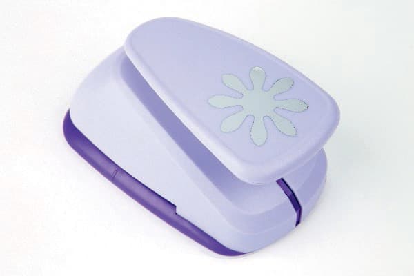 Easy punch lilla blomst