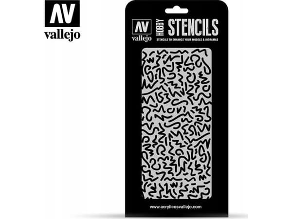 Vallejo Vallejo: Stencils - Luftwaffe WWII Shingles Camo