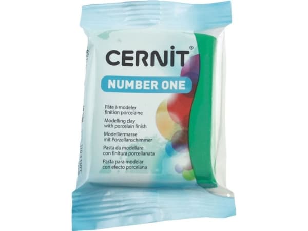 The Clay and Paint Factory Modelina Cernit Zielona 56 g