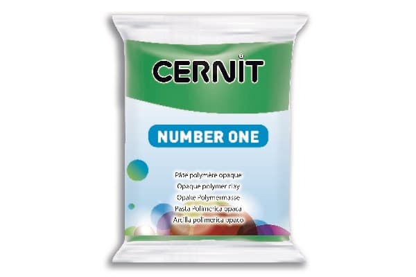 The Clay and Paint Factory Modelina Cernit Zielona 56 g