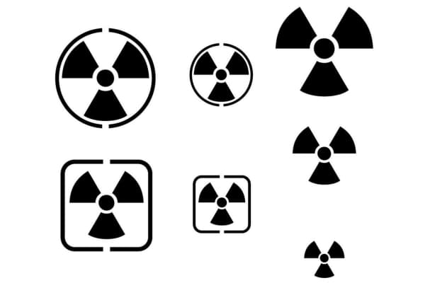 Vallejo Vallejo: Stencils - Radioactivity Signs