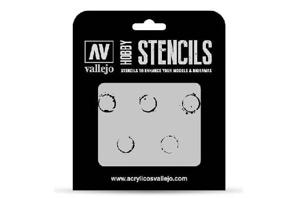Vallejo Vallejo: Stencils - Drum Oil Markings