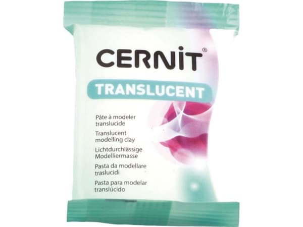 The Clay and Paint Factory Modelina Cernit Transparentna Biała 56 g