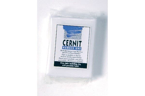 The Clay and Paint Factory Modelina Cernit Transparentna Biała 56 g