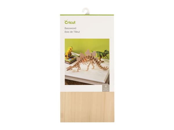 Cricut - Håndverksmateriale - 15 x 30.5 cm - basswood
