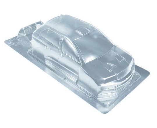 Body Skoda Fabia WRC 160MM W/decal