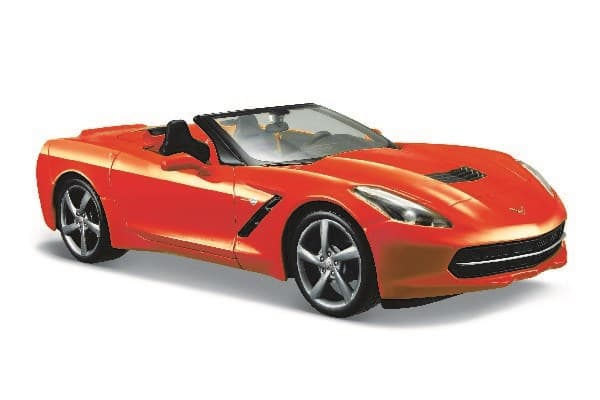 2014 Corvette Stingray Convertible 1:24 red