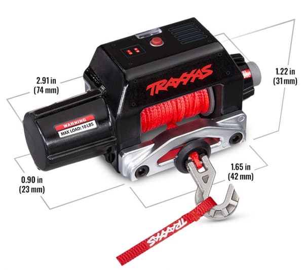 Traxxas Pro Scale Winch Set w/Remote TRX-4/6