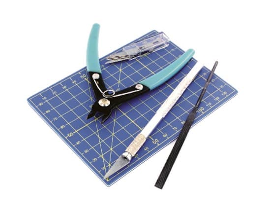 Modelling Tool set in plastic 9pcs