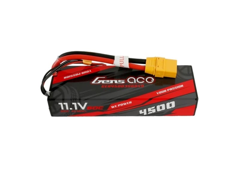 Gens ace GEA45003S60X9, Batteri, Svart, Röd