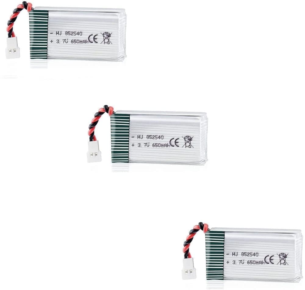 3-delars batteri för Syma Drone x5C X5 3.7V 650mAh 25C Advanced Lipo