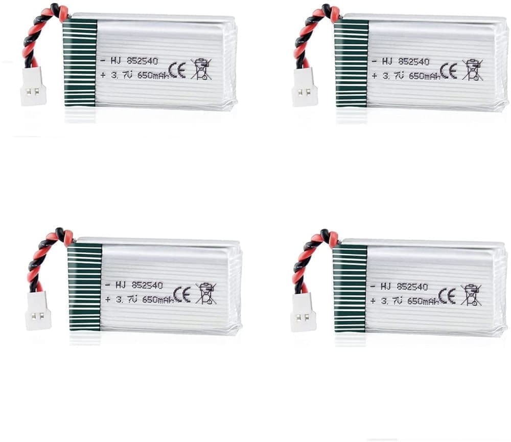 4-delars batteri för Syma Drone x5C X5 3.7V 650mAh 25C Advanced Lipo