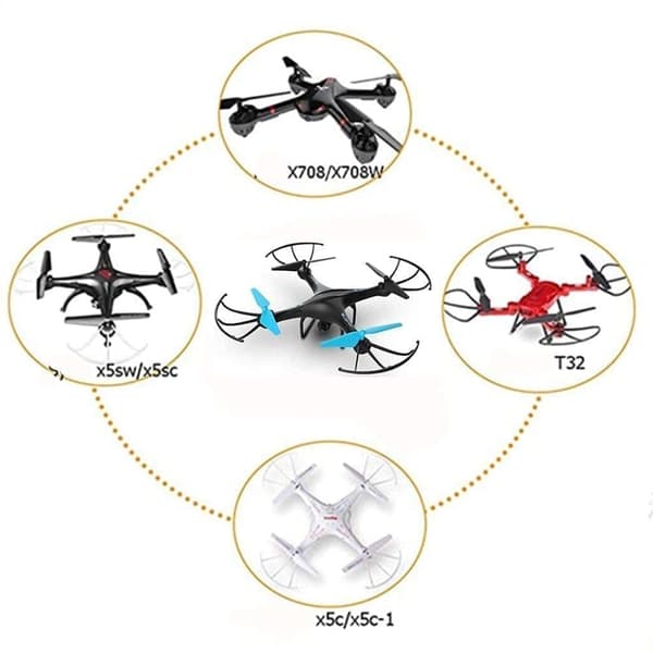 Syma 2-stycke (3,7v, 720mAh Lipo) för Rc Drones Quadcopter X5 X5C X5SC X5SW - Tillbehör till Fjärrstyrda Leksaker Lipo-batteri
