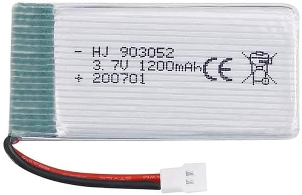 Syma 3 st uppladdningsbart (3.7v, 1200mAh Lipo) för Rc Drones Quadcopter X5SC X5SW -  Tillbehör till Fjärrstyrda Leksaker Lipo-batteri