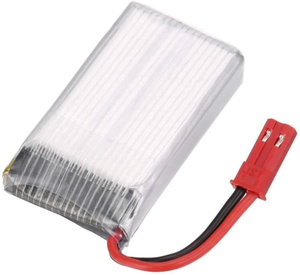 MJX 4-delt genopladelig (3.7V 750mAh) til Rc droner quadcopters X300C x400 x800+ opladere - tilbehør til fjernstyret legetøj Lipo batteri