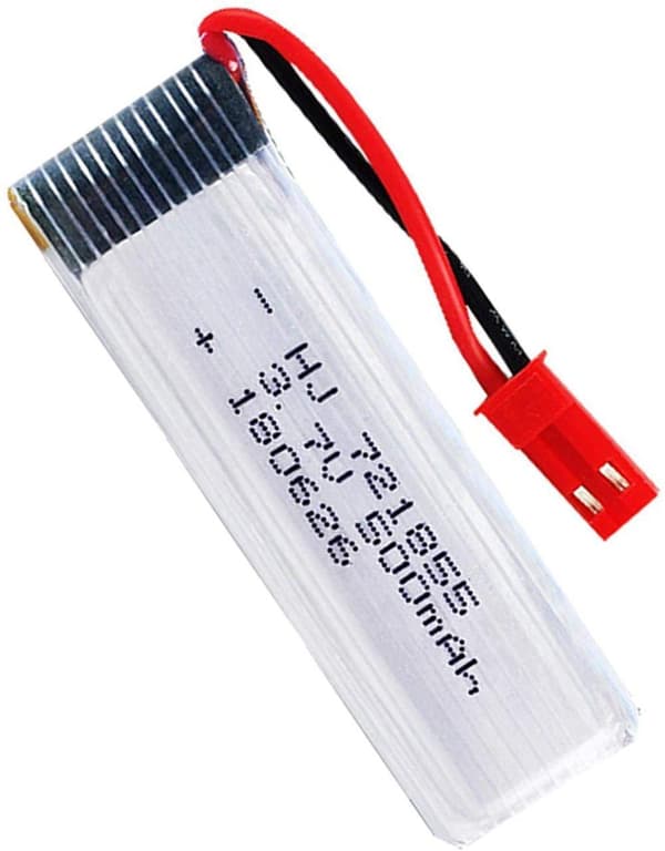 Udi 4 kpl ladattava (3.7V 500 mAh) RC Droni U817 U817C U817A WLtoys V959 V969 - Lisävarusteet kauko-ohjattaville leluille Lipo-akku