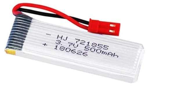Udi 4 kpl ladattava (3.7V 500 mAh) RC Droni U817 U817C U817A WLtoys V959 V969 - Lisävarusteet kauko-ohjattaville leluille Lipo-akku