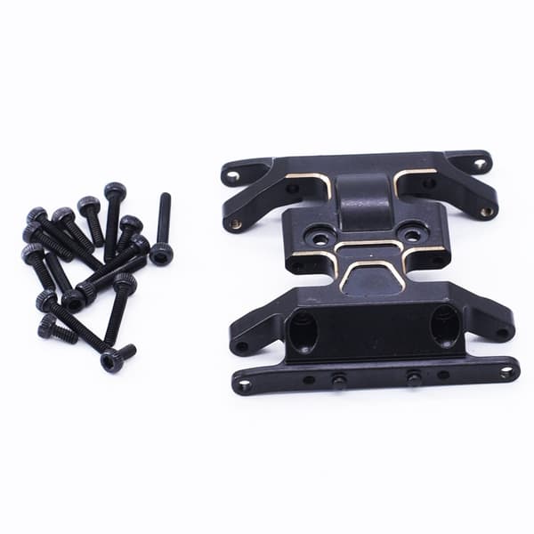 HobbyDetails Messing Mid Gearbox Skid Plate SCX24