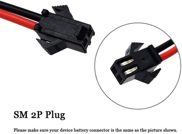 1-delt 4.8V AA 2400 mAh batterier med høj kapacitet, 2P SM-stik til HY800 F1 F3-tilbehør til fjernstyret legetøj Ni-MH-batteripakke