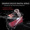 Miniatyrbillede 4 af 5: Dsservo Full Metal Gear Motor DS3225 Digital Servo 25KG Høj med Servobil 25T til Robotized - Tilbehør til fjernbetjening Legetøj Servo
