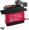 Miniatyrbillede 1 af 5: Dsservo Full Metal Gear Motor DS3225 Digital Servo 25KG Høj med Servobil 25T til Robotized - Tilbehør til fjernbetjening Legetøj Servo