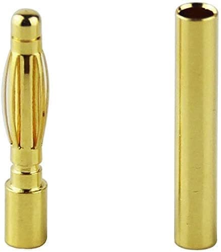 10 par 2mm til Lipo RC til RC Lipo Model batterier - Tilbehør til fjernstyret legetøj Bananstik
