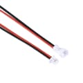 Miniatyrbillede 4 af 4: 20 par 1,25 mm JST 2-polet mikroelektrisk han- og hunstiktilbehør til fjernbetjening legetøjskabel