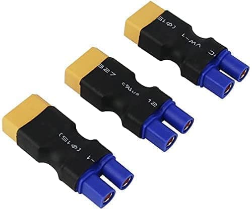 3 delar Hane EC3 till Kvinnlig Kontakt XT60 Lipo Batteri (Paket med 3) -  Tillbehör till Fjärrstyrda Leksaker Adapter