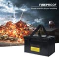 Miniatyrbillede 5 af 5: Brandsikker batteripose ideel til opladning af brandsikre lipobatterier (dimensioner 260x 130 x 150 mm) - Tilbehør til fjernstyret legetøj Lipo Bag