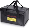 Miniatyrbillede 1 af 5: Brandsikker batteripose ideel til opladning af brandsikre lipobatterier (dimensioner 260x 130 x 150 mm) - Tilbehør til fjernstyret legetøj Lipo Bag